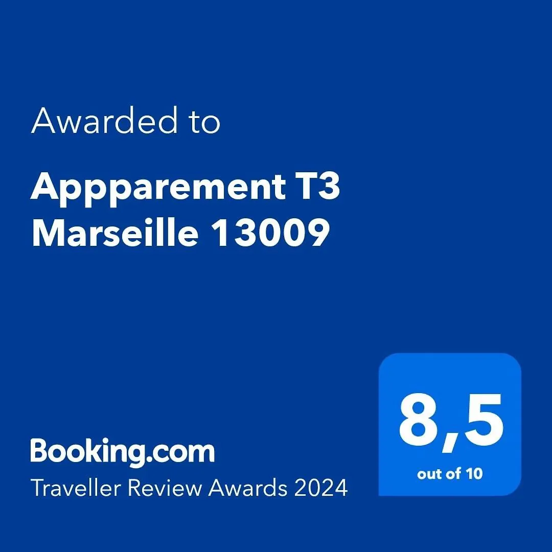 Appparement T3 Marseille 13009 Lägenhet